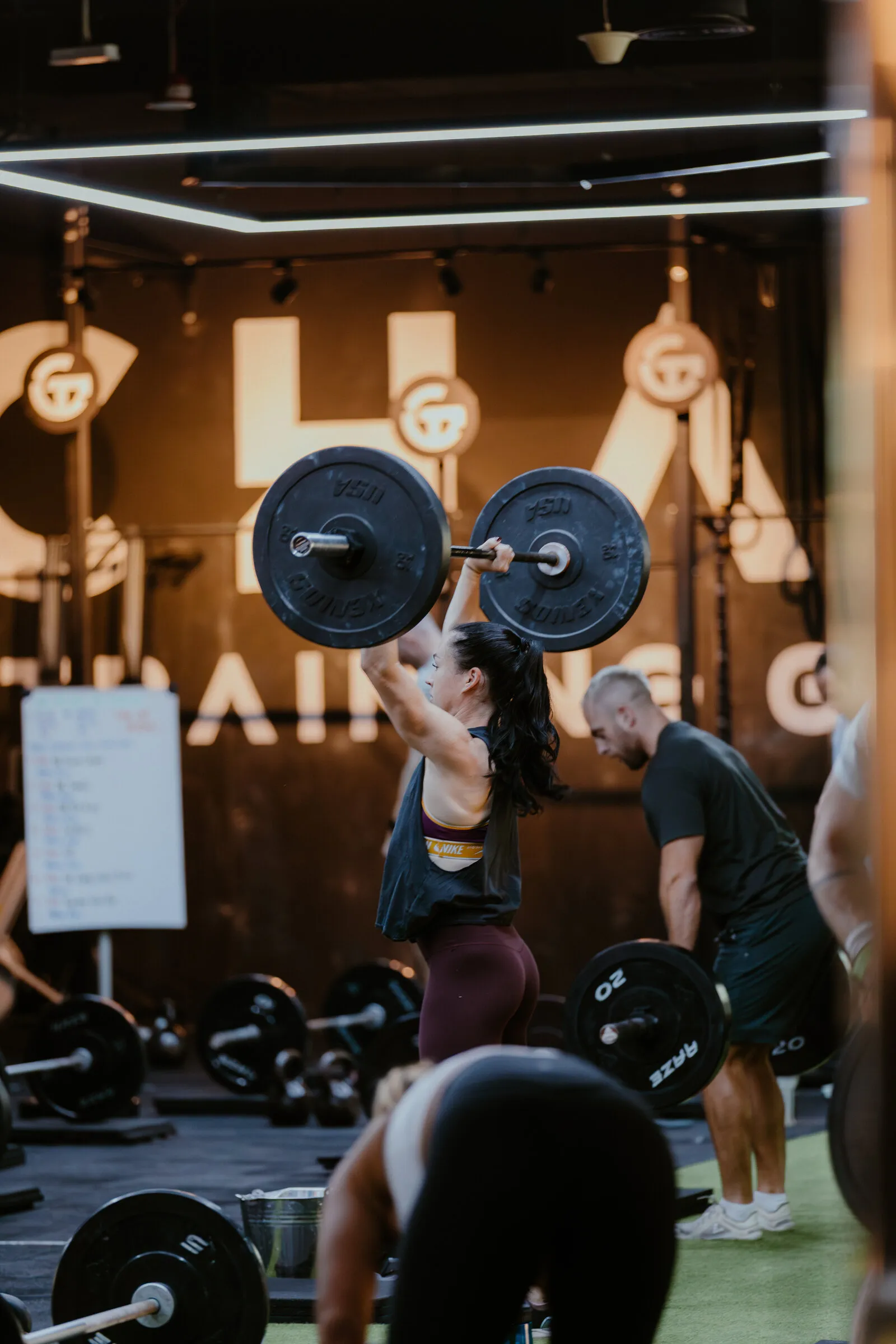 overhead press