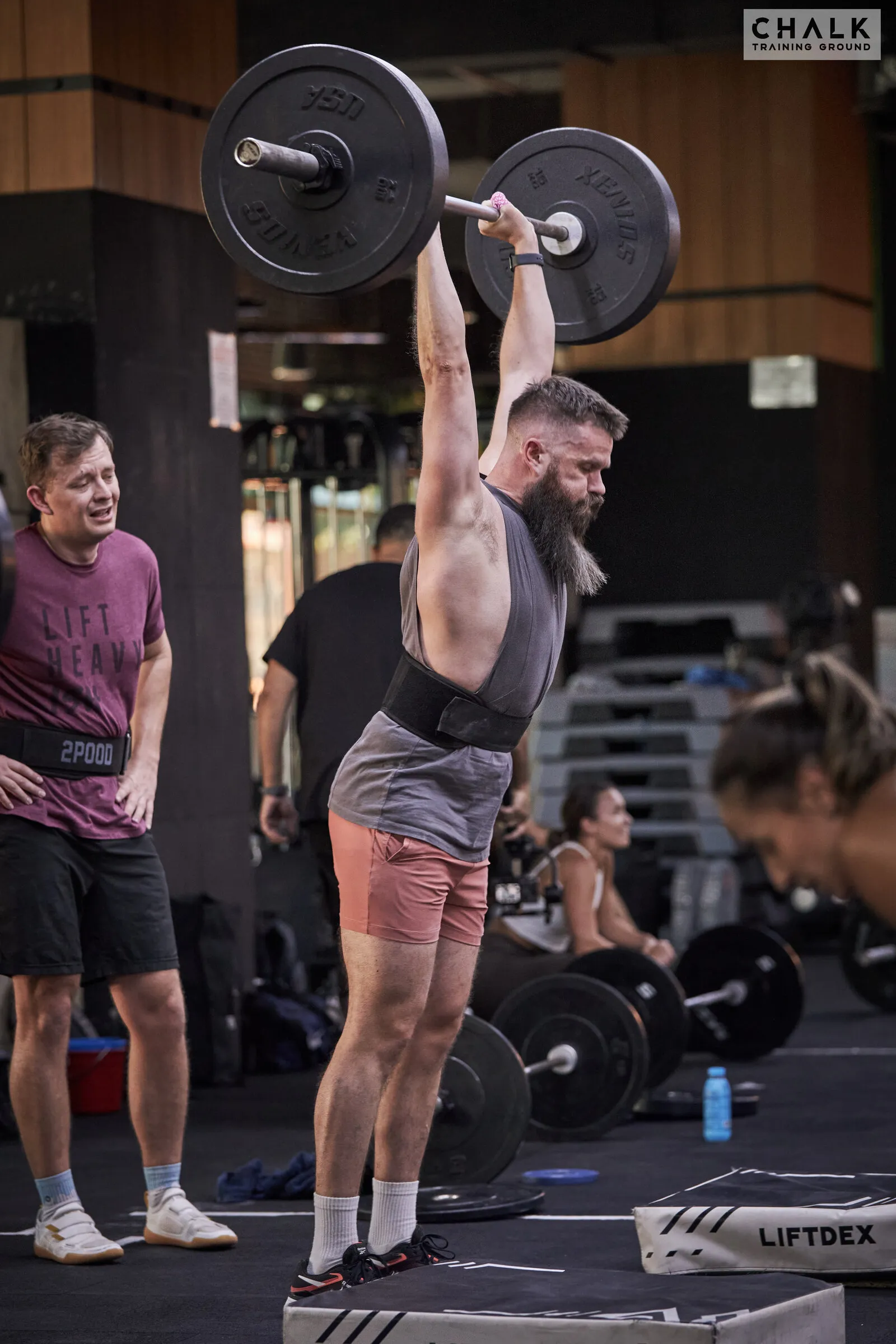 overhead jerk